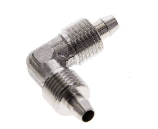6x4 Acero inoxidable 1.4404 Codo Racor rápido