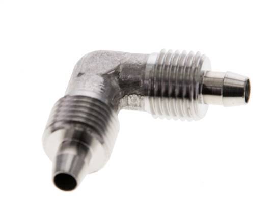 6x4 Acero inoxidable 1.4404 Codo Racor rápido