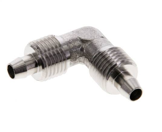 6x4 Acero inoxidable 1.4404 Codo Racor rápido