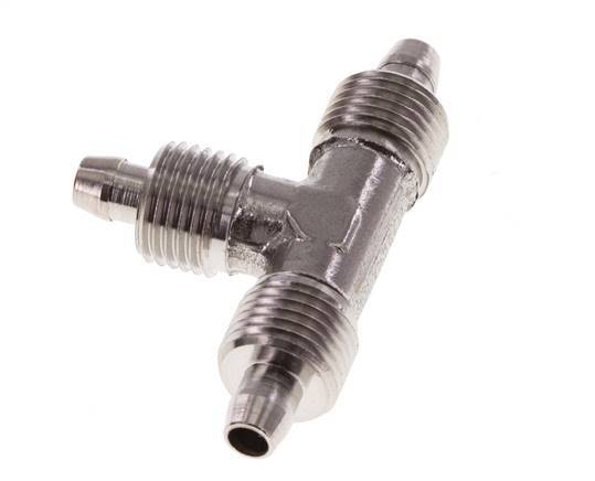 Racor en T de acero inoxidable 1.4404 6x4