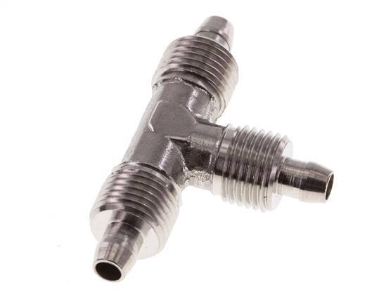 Racor en T de acero inoxidable 1.4404 6x4