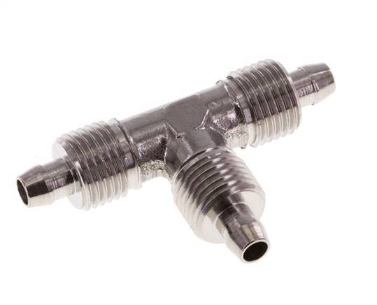 Racor en T de acero inoxidable 1.4404 6x4