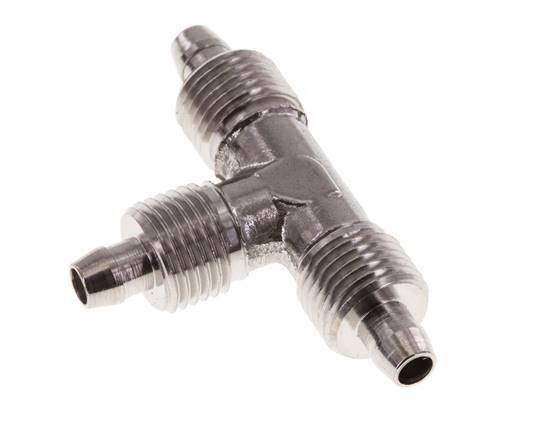 Racor en T de acero inoxidable 1.4404 6x4