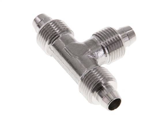Racor en T de acero inoxidable 1.4404 de 8x6