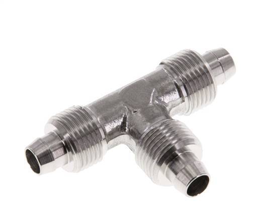 Racor en T de acero inoxidable 1.4404 de 8x6