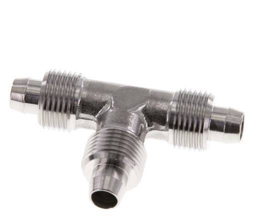 Racor en T de acero inoxidable 1.4404 de 8x6