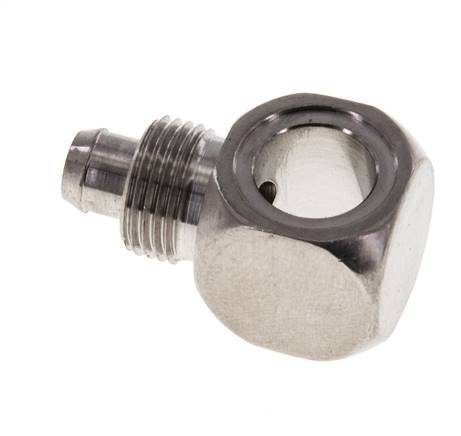 Conector Banjo Acero Inoxidable 1.4571 8x6 & G1/8'' de Rosca