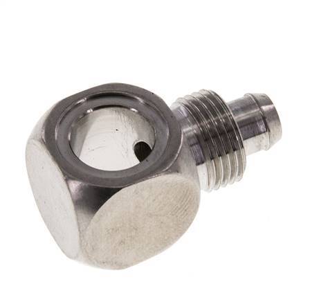 Conector Banjo Acero Inoxidable 1.4571 8x6 & G1/8'' de Rosca
