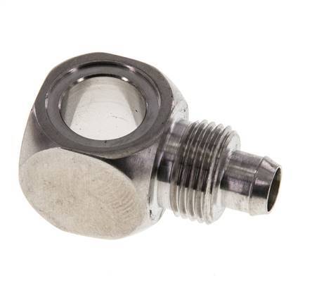 Conector Banjo Acero Inoxidable 1.4571 8x6 & G1/8'' de Rosca