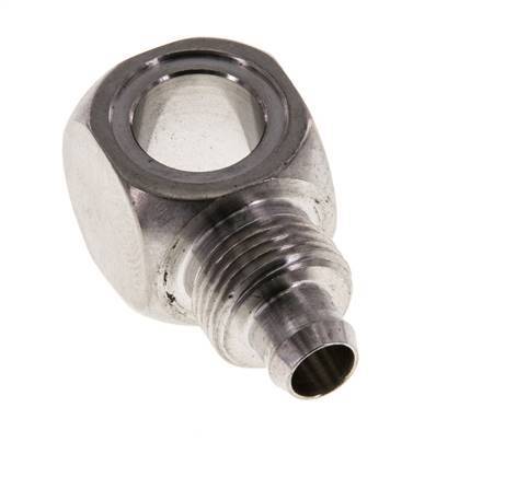 Conector Banjo Acero Inoxidable 1.4571 8x6 & G1/8'' de Rosca