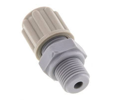 Accesorio de compresión recto de 6x4mm y G1/8'' PA con rosca macho 10 bar [5 piezas]