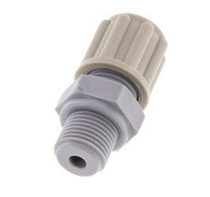 Accesorio de compresión recto de 6x4mm y G1/8'' PA con rosca macho 10 bar [5 piezas]