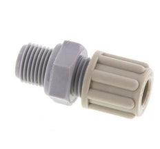 Accesorio de compresión recto de 6x4mm y G1/8'' PA con rosca macho 10 bar [5 piezas]