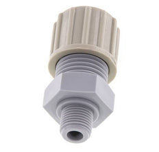 Racor de compresión recto 10x8mm y G1/8'' PA con rosca macho 10 bar [2 piezas]