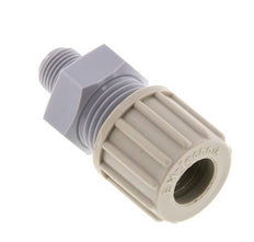 Racor de compresión recto 10x8mm y G1/8'' PA con rosca macho 10 bar [2 piezas]