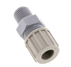 Racor de compresión recto 10x8mm y G1/4'' PA con rosca macho 10 bar [2 piezas]