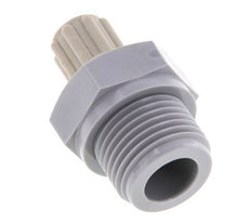 Racor de compresión recto 6x4mm y G1/2'' PA con rosca macho 10 bar [2 piezas]