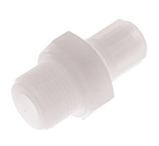 Racor de compresión recto de PVDF de 6x4 mm y G3/8'' con rosca macho 10 bar