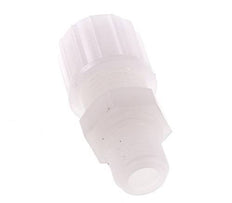 Racor de compresión recto de PVDF 10x8 mm y G3/8'' con rosca macho 10 bar