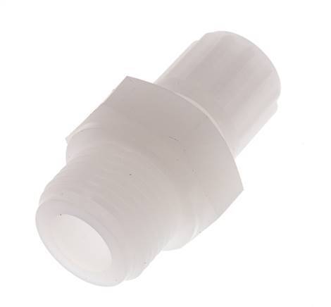 14x12mm & G1/2'' Racor de compresión recto de PVDF con rosca macho 10 bar