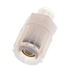 Racor de corte recto PFA 8x6 mm y G1/8'' con rosca macho 10 bar