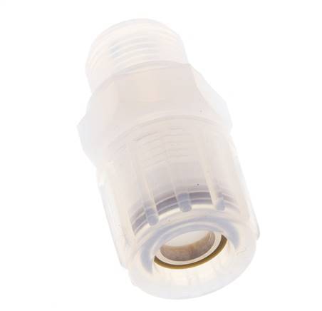 12x10mm & G3/8'' PFA Racor de corte recto con rosca macho 10 bar