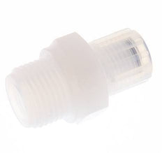 Racor de corte recto PFA 8x6 mm y G1/2'' con roscas macho 10 bar