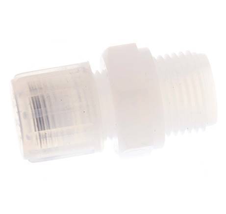 12x9mm & G1/2'' PFA Racor de corte recto con rosca macho 10 bar