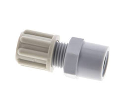 6x4mm & G1/8'' PA Straight Compression Fitting with Female Threads 10 bar [5 Pieces]