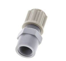 6x4mm & G1/8'' PA Straight Compression Fitting with Female Threads 10 bar [5 Pieces]