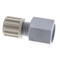 8x6mm & G3/8'' PA Straight Compression Fitting with Female Threads 10 bar