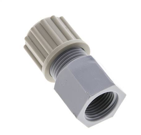 12x10mm & G3/8'' PA Straight Compression Fitting with Female Threads 10 bar