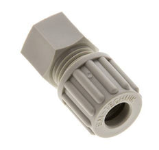 8x6mm & G1/8'' PP Straight Compression Fitting with Female Threads 10 bar