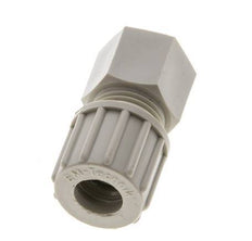 10x8mm & G1/8'' PP Straight Compression Fitting with Female Threads 10 bar