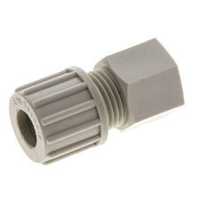 10x8mm & G1/8'' PP Straight Compression Fitting with Female Threads 10 bar