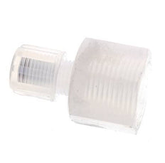 6x4mm & G3/8'' PFA Straight Cutting Fitting with Female Threads 10 bar