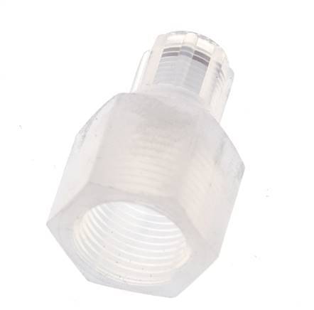 6x4mm & G3/8'' PFA Straight Cutting Fitting with Female Threads 10 bar
