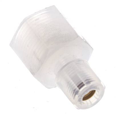 6x4mm & G3/8'' PFA Straight Cutting Fitting with Female Threads 10 bar