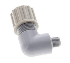 12x9mm & G1/8'' PA Elbow Compression Fitting with Male Threads 10 bar