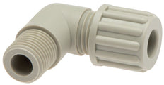 8x6mm & G3/8'' PA Elbow Compression Fitting with Male Threads 10 bar [2 Pieces]