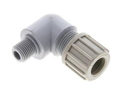 14x12mm & G1/4'' PA Elbow Compression Fitting with Male Threads 10 bar