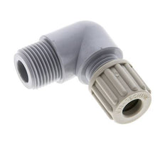 8x6mm & G3/8'' PA Elbow Compression Fitting with Male Threads 10 bar [2 Pieces]