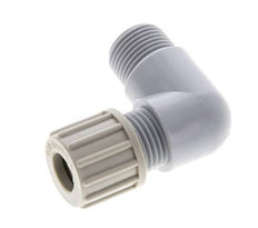 10x8mm & G3/8'' PA Elbow Compression Fitting with Male Threads 10 bar