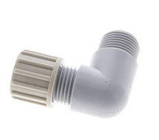 10x8mm & G3/8'' PA Elbow Compression Fitting with Male Threads 10 bar