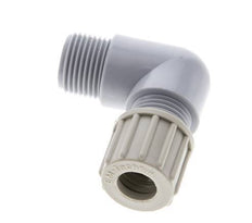 10x8mm & G3/8'' PA Elbow Compression Fitting with Male Threads 10 bar