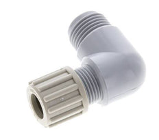 12x10mm & G1/2'' PA Elbow Compression Fitting with Male Threads 10 bar