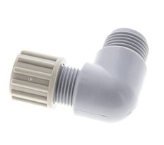 12x10mm & G1/2'' PA Elbow Compression Fitting with Male Threads 10 bar