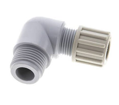 12x10mm & G1/2'' PA Elbow Compression Fitting with Male Threads 10 bar