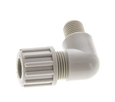12x9mm & G1/4'' PP Elbow Compression Fitting with Male Threads 10 bar