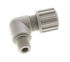 12x9mm & G1/4'' PP Elbow Compression Fitting with Male Threads 10 bar